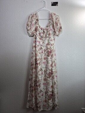 Super Cute Pink Flower Like New Dress For Sale